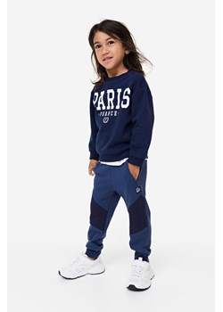 H & M - Joggersy ze wzmocnieniami na kolanach - Niebieski ze sklepu H&M w kategorii Spodnie chłopięce - zdjęcie 169599926