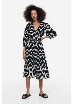 H & M - Sukienka z baloniastym rękawem - Czarny ze sklepu H&M w kategorii Sukienki - zdjęcie 169599966