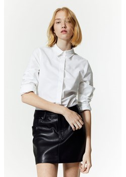 H & M - Dopasowana koszula oksfordzka - Biały ze sklepu H&M w kategorii Koszule damskie - zdjęcie 169600066
