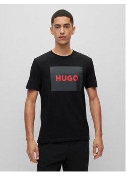 Hugo T-Shirt Dulive222 50467952 Czarny Regular Fit ze sklepu MODIVO w kategorii T-shirty męskie - zdjęcie 169600455