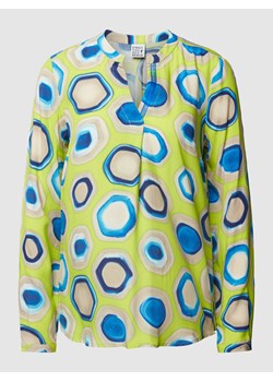 Bluzka z wiskozy ze wzorem na całej powierzchni ze sklepu Peek&Cloppenburg  w kategorii Bluzki damskie - zdjęcie 169603337