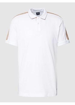 Koszulka polo z detalami z logo ze sklepu Peek&Cloppenburg  w kategorii T-shirty męskie - zdjęcie 169603375