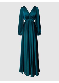 Sukienka wieczorowa z dekoltem w serek ze sklepu Peek&Cloppenburg  w kategorii Sukienki - zdjęcie 169603447