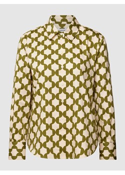 Bluzka koszulowa z graficznym wzorem ze sklepu Peek&Cloppenburg  w kategorii Koszule damskie - zdjęcie 169608629