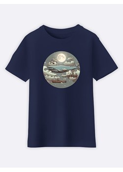 WOOOP Koszulka &quot;Ocean meets Sky&quot; w kolorze granatowym ze sklepu Limango Polska w kategorii T-shirty chłopięce - zdjęcie 169617156