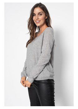 Perfect Cashmere Kaszmirowy sweter "Lindsay" w kolorze szarym ze sklepu Limango Polska w kategorii Swetry damskie - zdjęcie 169617206