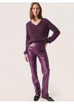 Soaked in Luxury Sweter &quot;Tuesday&quot; w kolorze fioletowym ze sklepu Limango Polska w kategorii Swetry damskie - zdjęcie 169617267