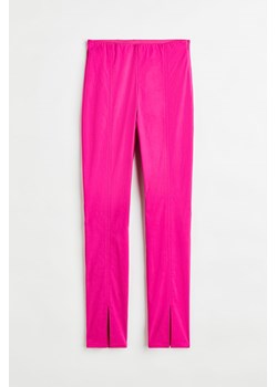 H & M - Wąskie spodnie - Różowy ze sklepu H&M w kategorii Spodnie damskie - zdjęcie 169617528