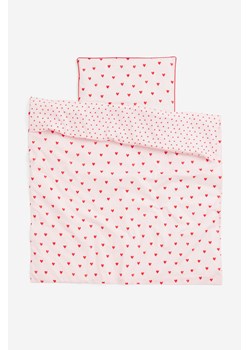 H & M - Komplet pościeli do łóżeczka - Czerwony ze sklepu H&M w kategorii Pościel dziecięca - zdjęcie 169617659