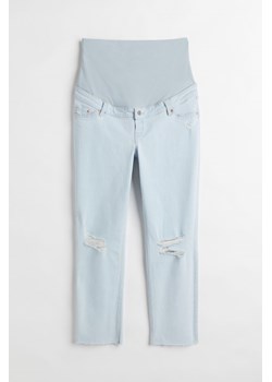 H & M - MAMA Vintage Straight Jeans - Niebieski ze sklepu H&M w kategorii Spodnie ciążowe - zdjęcie 169617826