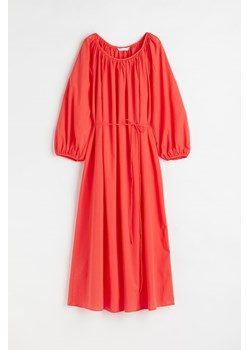 H & M - Sukienka z reglanowym rękawem - Czerwony ze sklepu H&M w kategorii Sukienki - zdjęcie 169617867