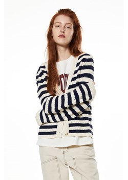 H & M - Ażurowy kardigan - Niebieski ze sklepu H&M w kategorii Swetry damskie - zdjęcie 169617998