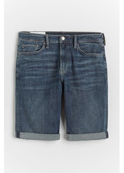 H & M - Szorty dżinsowe Freefit Slim - Niebieski ze sklepu H&M w kategorii Spodenki męskie - zdjęcie 169618015