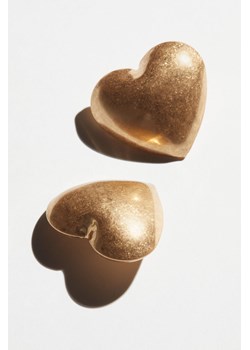 H & M - Kolczyki w kształcie serca - Złoty ze sklepu H&M w kategorii Kolczyki - zdjęcie 169618179