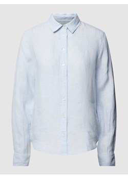 Bluzka koszulowa z lnu ze sklepu Peek&Cloppenburg  w kategorii Koszule damskie - zdjęcie 169620488