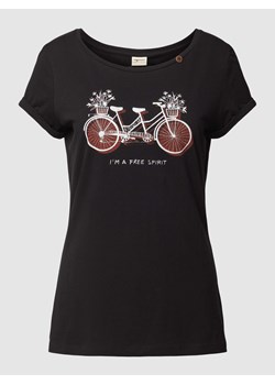 T-shirt z nadrukowanym motywem ze sklepu Peek&Cloppenburg  w kategorii Bluzki damskie - zdjęcie 169620495