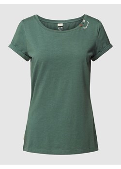 T-shirt z ozdobnymi guzikami ze sklepu Peek&Cloppenburg  w kategorii Bluzki damskie - zdjęcie 169620556