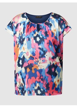 T-shirt z mieszanki wiskozy i elastanu z wycięciem w kształcie łezki ze sklepu Peek&Cloppenburg  w kategorii Bluzki damskie - zdjęcie 169620678