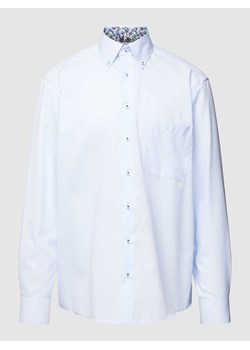 Koszula biznesowa o kroju comfort fit z kołnierzykiem typu button down ze sklepu Peek&Cloppenburg  w kategorii Koszule męskie - zdjęcie 169620679