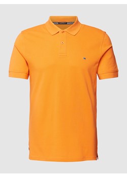 Koszulka polo o kroju slim fit w jednolitym kolorze ze sklepu Peek&Cloppenburg  w kategorii T-shirty męskie - zdjęcie 169620789