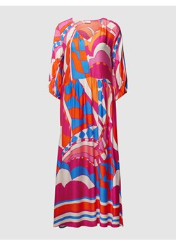 Sukienka midi z graficznym wzorem ze sklepu Peek&Cloppenburg  w kategorii Sukienki - zdjęcie 169620808