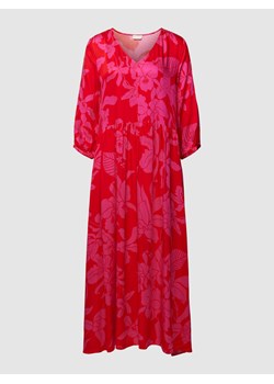 Sukienka midi z kwiatowym nadrukiem model ‘Chilli Flower’ ze sklepu Peek&Cloppenburg  w kategorii Sukienki - zdjęcie 169620866