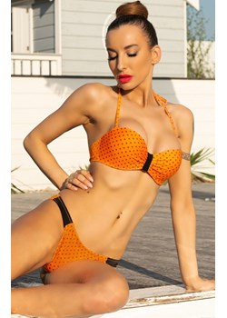 Dwuczęściowy strój kąpielowy bandeau Sansa, Kolor pomarańczowy, Rozmiar S, LivCo Corsetti Fashion ze sklepu Primodo w kategorii Stroje kąpielowe - zdjęcie 169624617