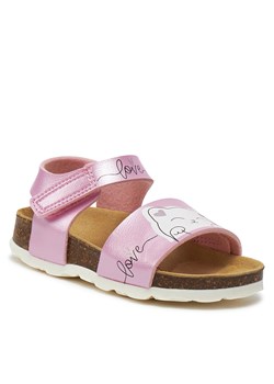 Sandały Superfit 1-000115-5500 M Pink ze sklepu eobuwie.pl w kategorii Sandały dziecięce - zdjęcie 169626109