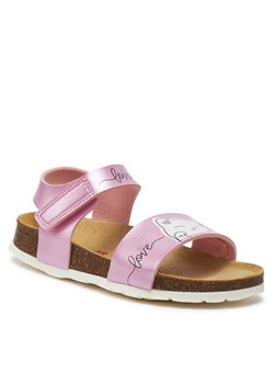 Sandały Superfit 1-000115-5500 S Pink ze sklepu eobuwie.pl w kategorii Sandały dziecięce - zdjęcie 169626259