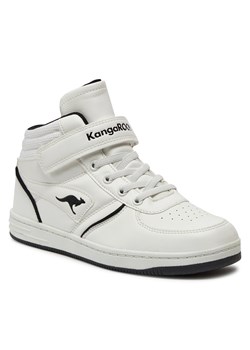 Sneakersy KangaRoos K-Cp Flash Ev 18907 0500 White/Jet Black ze sklepu eobuwie.pl w kategorii Buty sportowe dziecięce - zdjęcie 169626318
