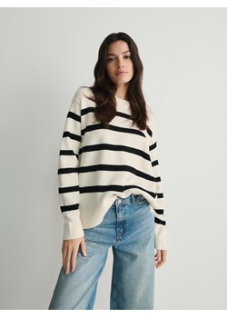 Reserved - Sweter w paski - wielobarwny ze sklepu Reserved w kategorii Swetry damskie - zdjęcie 169627958
