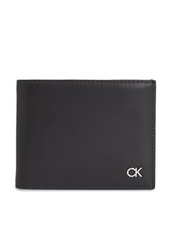 Duży Portfel Męski Calvin Klein Metal Ck K50K511692 Ck Black BEH ze sklepu eobuwie.pl w kategorii Portfele męskie - zdjęcie 169629985