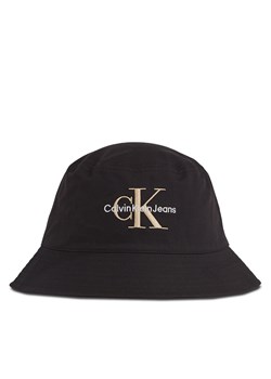 Kapelusz Calvin Klein Jeans Monogram Bucket Hat K50K510788 Czarny ze sklepu eobuwie.pl w kategorii Kapelusze męskie - zdjęcie 169630067