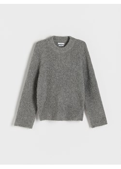 Reserved - Sweter z wełną - szary ze sklepu Reserved w kategorii Swetry damskie - zdjęcie 169630626
