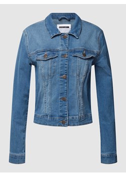 Kurtka jeansowa z kieszeniami na piersi model ‘DEBRA’ ze sklepu Peek&Cloppenburg  w kategorii Kurtki damskie - zdjęcie 169631366