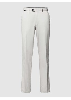 Spodnie o kroju slim fit w kant model ‘PEAKER’ ze sklepu Peek&Cloppenburg  w kategorii Spodnie męskie - zdjęcie 169631368