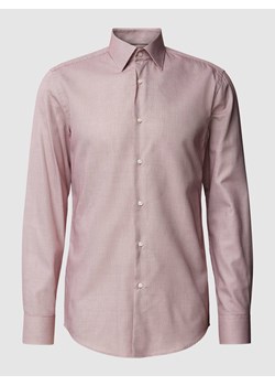 Koszula biznesowa o kroju slim fit ze wzorem na całej powierzchni model ‘Hank’ ze sklepu Peek&Cloppenburg  w kategorii Koszule męskie - zdjęcie 169631478