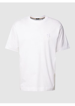 T-shirt z wyhaftowanym logo model ‘Tames’ ze sklepu Peek&Cloppenburg  w kategorii T-shirty męskie - zdjęcie 169631899
