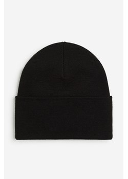 H & M - Dzianinowa czapka - Czarny ze sklepu H&M w kategorii Czapki zimowe męskie - zdjęcie 169632059