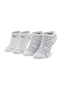 Calvin Klein Zestaw 2 par stopek damskich 701218779 Biały ze sklepu MODIVO w kategorii Skarpetki damskie - zdjęcie 169635879