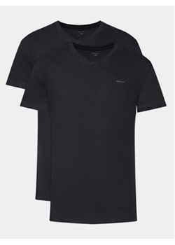 Gant Komplet 2 t-shirtów 900002018 Czarny Regular Fit ze sklepu MODIVO w kategorii T-shirty męskie - zdjęcie 169635889