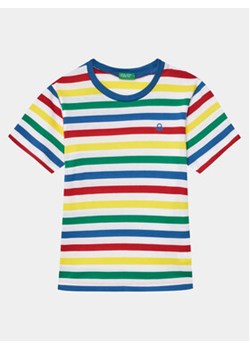 United Colors Of Benetton T-Shirt 3EJGG10CZ Kolorowy Regular Fit ze sklepu MODIVO w kategorii T-shirty chłopięce - zdjęcie 169636067