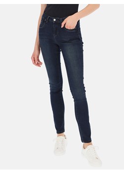 Granatowe damskie jeansy rurki Red Button Jimmy ze sklepu Eye For Fashion w kategorii Jeansy damskie - zdjęcie 169636599