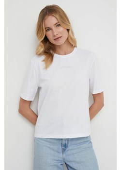 Calvin Klein Performance t-shirt damski kolor biały ze sklepu ANSWEAR.com w kategorii Bluzki damskie - zdjęcie 169638165