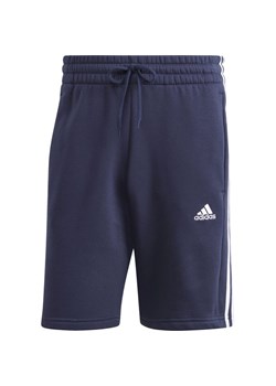 Spodenki męskie Essentials Fleece 3-Stripes Adidas ze sklepu SPORT-SHOP.pl w kategorii Spodenki męskie - zdjęcie 169638706