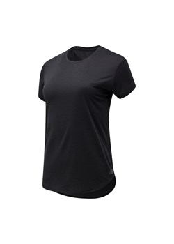 Koszulka damska New Balance WT11452BKH – czarna ze sklepu New Balance Poland w kategorii Bluzki damskie - zdjęcie 169641005
