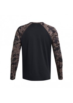 Męski longsleeve treningowy Under Armour Project Rock IsoChill LS - brązowy ze sklepu Sportstylestory.com w kategorii T-shirty męskie - zdjęcie 169641987