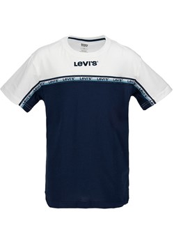 Levi&apos;s Kids Koszulka w kolorze granatowo-białym ze sklepu Limango Polska w kategorii T-shirty chłopięce - zdjęcie 169646685