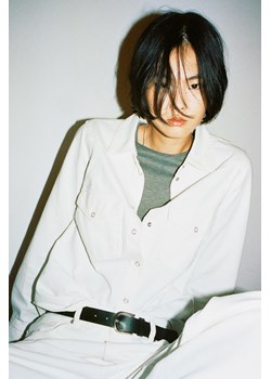 H & M - Koszula dżinsowa - Biały ze sklepu H&M w kategorii Koszule damskie - zdjęcie 169647978