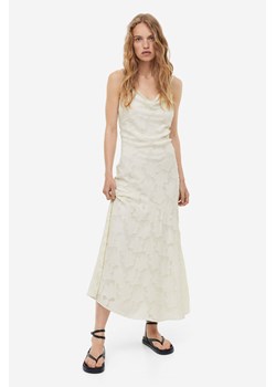 H & M - Sukienka z żakardowej tkaniny - Biały ze sklepu H&M w kategorii Sukienki - zdjęcie 169648056